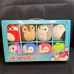 NWT -  Squishmallow 5 Year Anniversary Collector Edition